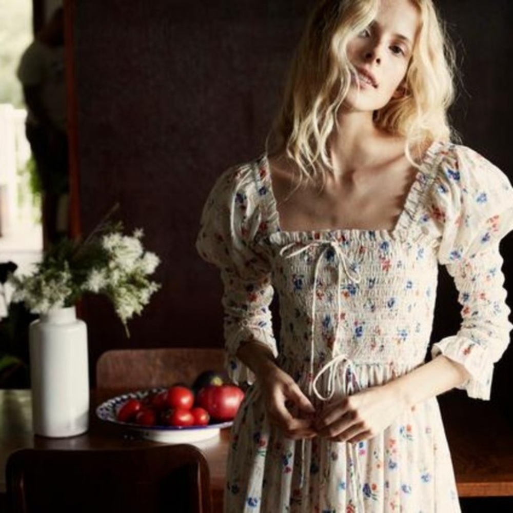 DOEN Bijou Dress in Octavia Floral S